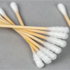 Tăm bông Aquastar thân tre TRẺ EM bịch 100 que