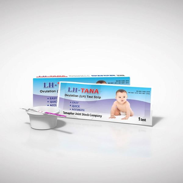 Que thử rụng trứng LH - Tana hỗ trợ sinh con theo ý muốn hoặc ngừa thai hiệu quả (12 que)
