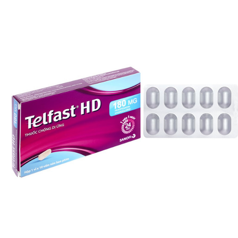 Telfast HD 180mg hộp 10 viên