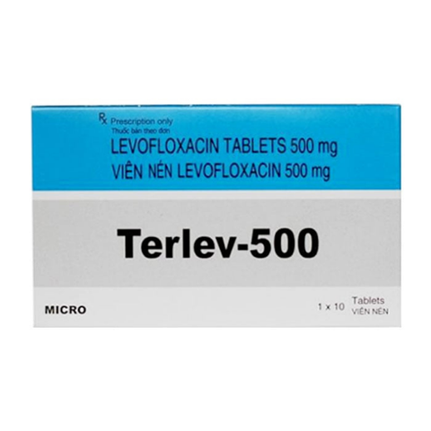 Terlev-500mg hộp 10 viên