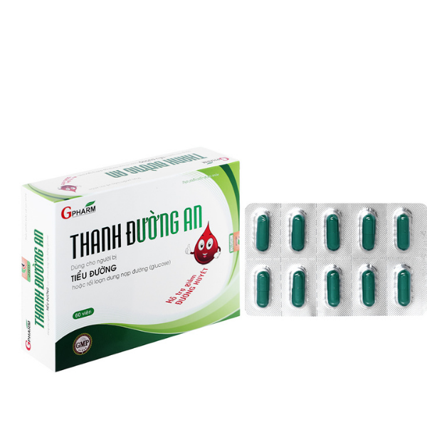 Thanh Đường An dành cho người bị tiểu đường hộp 60 viên