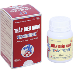 Thấp Diệu Nang Tâm Bình giảm đau thần kinh tọa lọ 60 viên