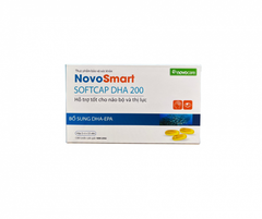 NovoSmart DHA 200 hỗ trợ tốt cho não bộ và thị lực hộp 30 viên