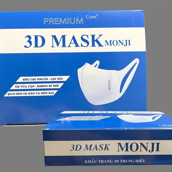 Khẩu trang 3D Mask Khánh An hộp 10 cái