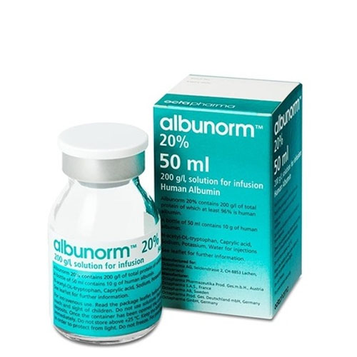 Albunorm 20% 200g/l chai 50ml