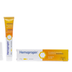Thuốc mỡ Hemopropin giảm đau rát, kích ứng hậu môn do trĩ tuýp 20g
