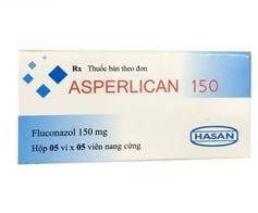 Thuốc kháng nấm Asperlican 150mg hộp 50 viên.