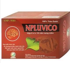 Thuốc Npluvico Nature điều trị suy tuần hoàn não (6 vỉ x 10 viên)