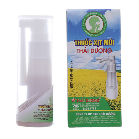 Thuốc xịt mũi thái dương chai 20ml