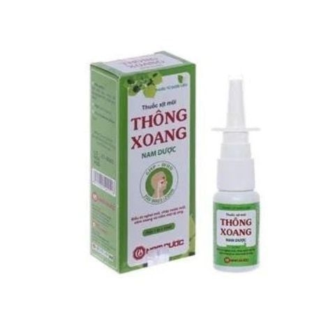 Thuốc xịt mũi Thông Xoang Nam Dược trị viêm mũi, viêm xoang chai 15ml