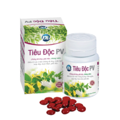 Tiêu độc pv chai 60 viên