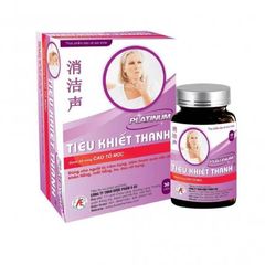 Tiêu Khiết Thanh Platinum bổ sung cao tô mộc hỗ trợ giảm viêm đường hô hấp hộp 30 viên
