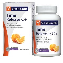 Viên uống bổ sung vitamin C kẽm hữu cơ giúp tăng đề kháng hộp 30 viên