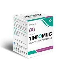 Tinfomuc long đàm 200mg hộp 100 viên