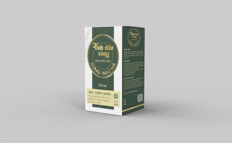 Tinh dầu xông gừng và bạc hà giúp làm sạch không khí, sạch khuẩn chai 50ml