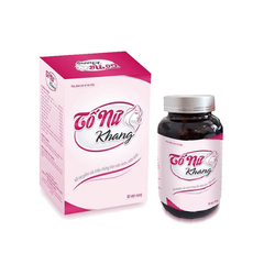 Tố Nữ Khang viên uống hỗ trợ cân bằng nội tiết tố, làm chậm quá trình lão hóa hộp 60 viên