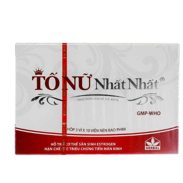 Tố Nữ Nhất Nhất hỗ trợ sinh lý nữ hộp 30 viên