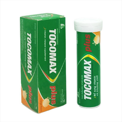 Viên sủi bổ sung vitamin tổng hợp Tocomax hương Cam tuýp 10 viên