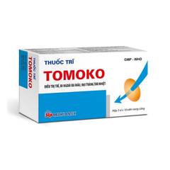Tomoko điều trị trĩ, đi ngoài ra máu hộp 100 viên