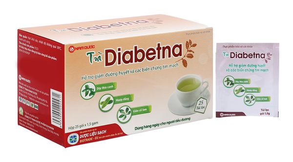 Trà diabetna hộp 25 gói