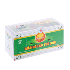 Trà Giảo Cổ Lam Tuệ Linh hỗ trợ giảm mỡ máu, ngừa xơ vữa hộp 25 gói