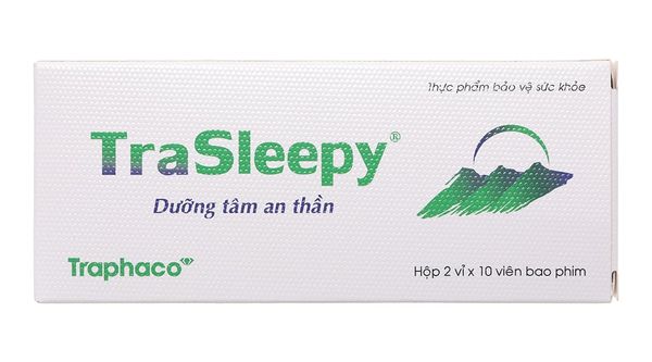 Viên uống Trasleepy dưỡng tâm an thần hộp 20 viên