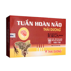 Tuần hoàn não thái dương hỗ trợ hoạt huyết và làm tan các cục máu đông hộp 12 viên