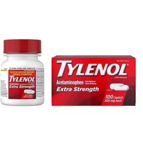 Tylenol hộp 100 viên