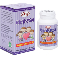 UBB KidMega giúp bổ não, tốt cho mắt lọ 60 viên