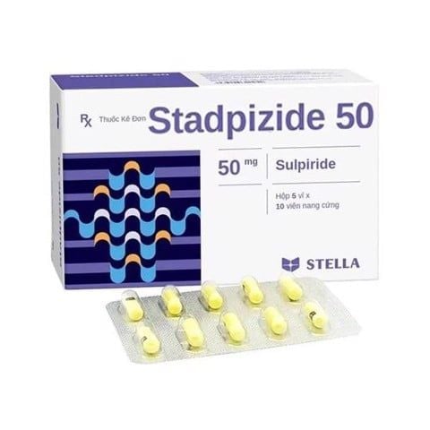 Sulpiride stada 50mg hộp 50 viên