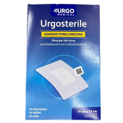 Băng dán có gạc Urgosterile hộp 50 miếng 10cm x 15cm