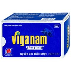 Viên uống Viganam Tâm Bình hỗ trợ bổ thận tráng dương hộp 40 viên