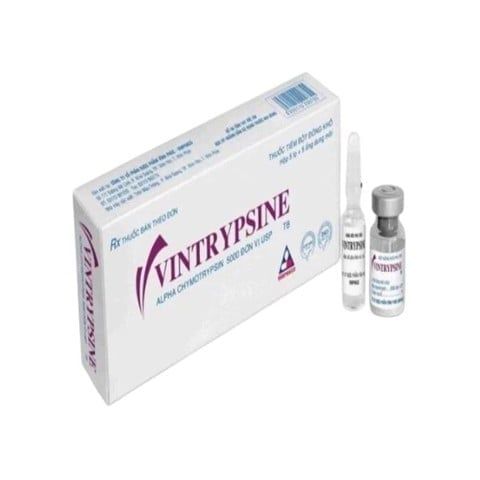 Vintrypsin Vinpharco hộp 5 lọ