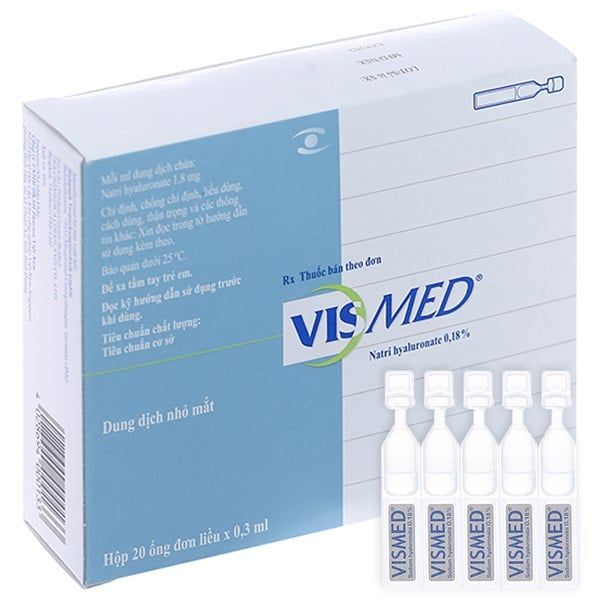 Vismed hộp 20 ống