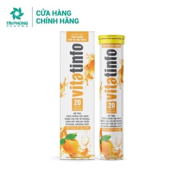 Vitatinfo sủi tube 20 viên