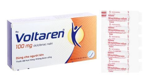 Voltaren 100mg Support hộp 5 viên