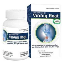 Vương Hoạt giảm nguy cơ thoái hóa cột sống, đau vai gáy hộp 80 viên