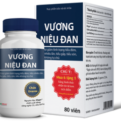 Vương Niệu Đan giảm kích thích bàng quang, giảm tiểu đêm chai 80 viên
