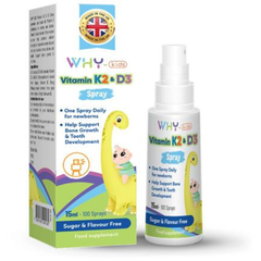 Why kids vitamin D3 spray hộp 15ml