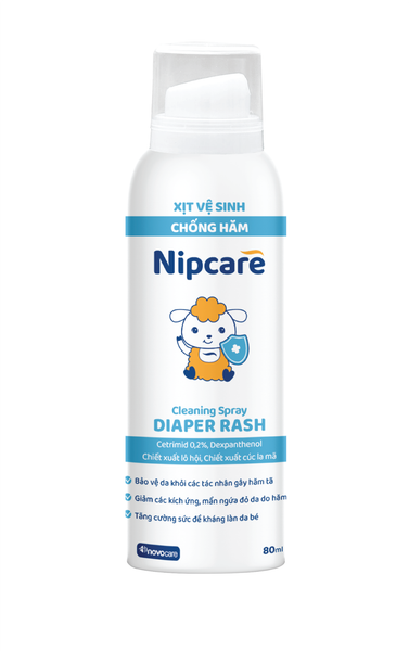 Xịt hăm Nipcare chai 80ml