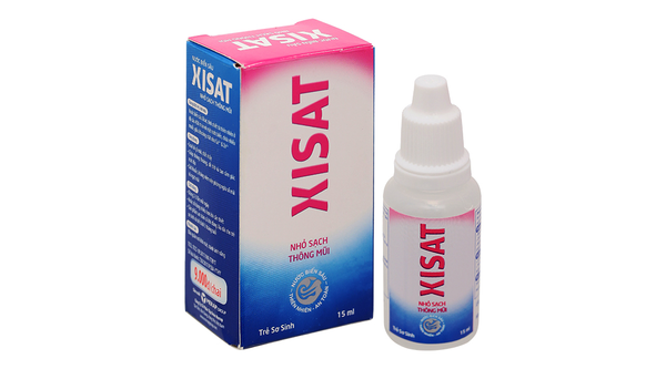 Xisat nhỏ mũi 15ml trẻ em
