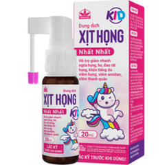 Xịt họng nhất nhất kids 20ml hộp 1 chai