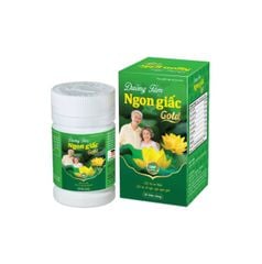 Viên uống Dưỡng tâm ngon giấc Gold thảo dược, hỗ trợ an thần và giấc ngủ ngon hộp 30 viên