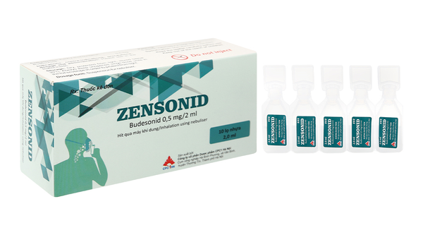 Zensonid trị hen suyễn 0.5mg/2ml hộp 10 ống