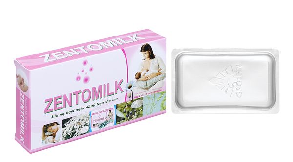 Zentomilk hỗ trợ tăng tiết sữa hộp 30 viên