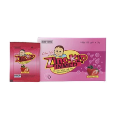 Cốm Zin kid plus bổ sung kẽm, trị tiêu chảy hộp 24 gói
