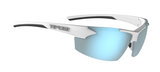 Kính mát thể thao Tifosi TRACK | WHITE / BLACK Tròng Smoke Bright Blue 