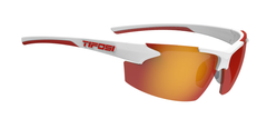 Kính mát thể thao Tifosi TRACK | WHITE / RED Tròng Smoke Red