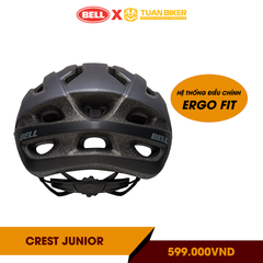 MŨ BẢO HIỂM XE ĐẠP TRẺ EM | CREST JUNIOR