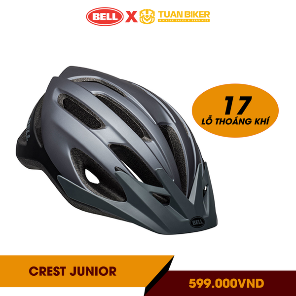  MŨ BẢO HIỂM XE ĐẠP TRẺ EM | CREST JUNIOR 
